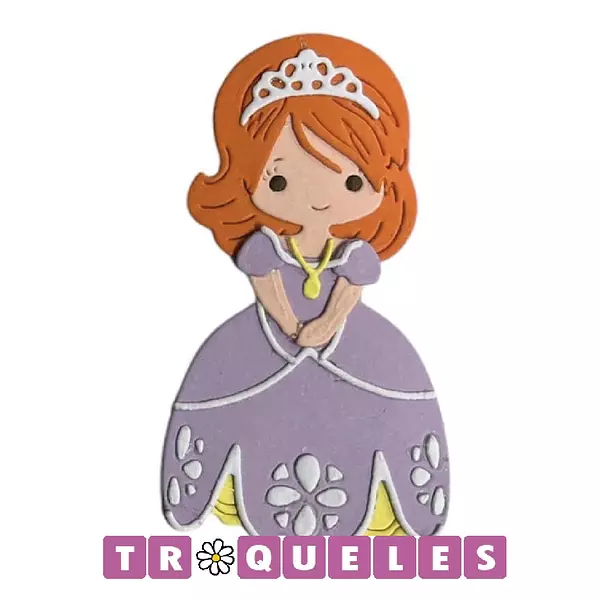 4167 Troquel Princesa Sofia