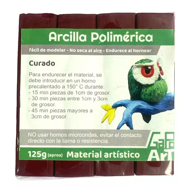 Arcilla Polimerica Vino * 125 Gramos