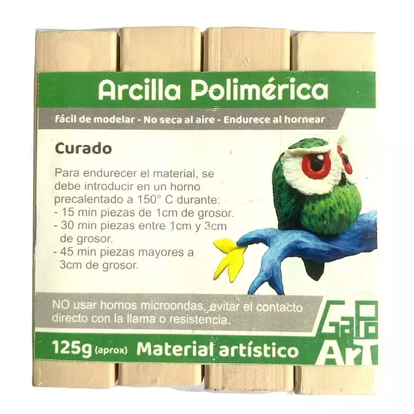 Arcilla Polimerica Beige * 125 Gramos