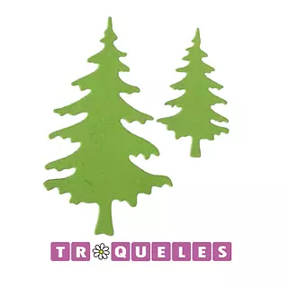 4204 Troquel Arboles Navidad