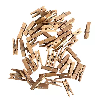 Ganchos De Madera * 50 Pz