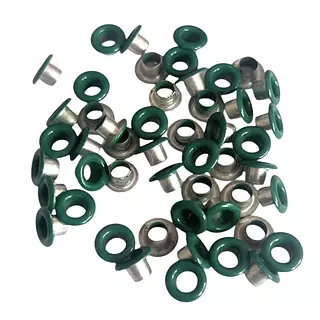 50 Ojaletes Verde Pasto