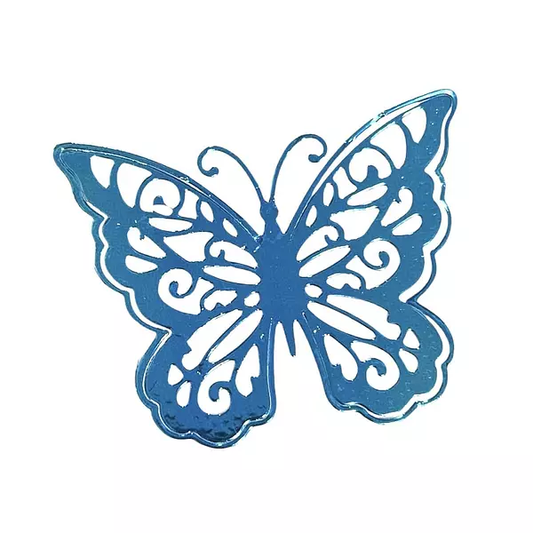 12 Mariposas Troqueladas Azules