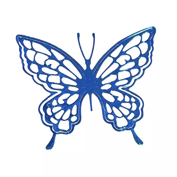 12 Mariposas Troqueladas Azules