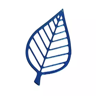 12 Hojas Caladas Azules