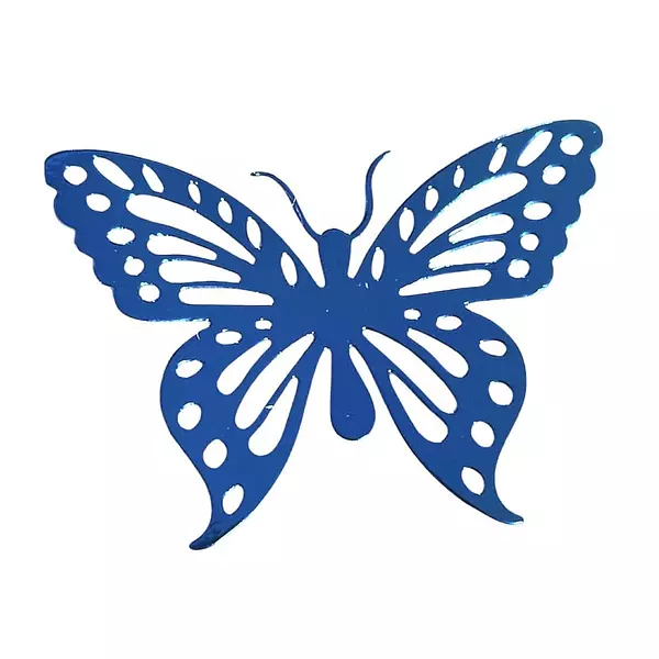 12 Mariposas Caladas Azules