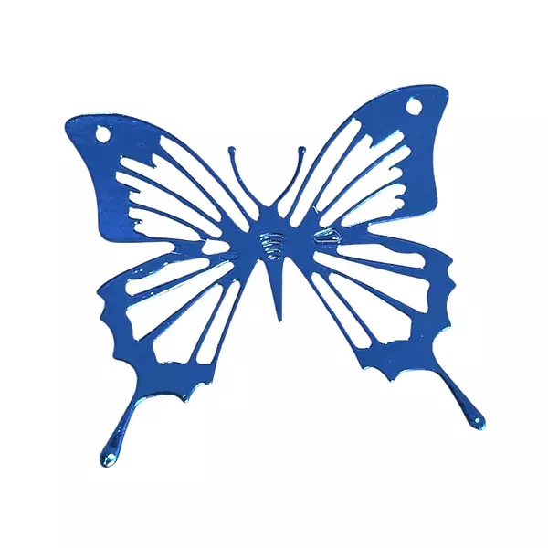 12 Mariposas Troqueladas Azules