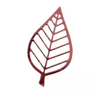 12 Hojas Caladas Rosadas