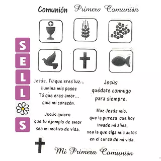 369 Sello Primera Comunion