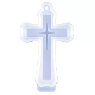 Molde Silicona Cruz Relieve