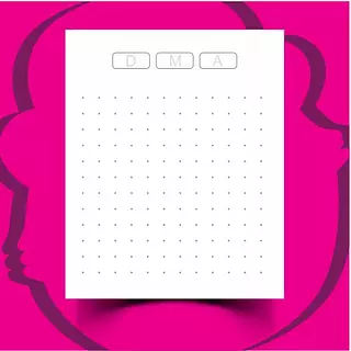 200 Hojas Mini Puntos