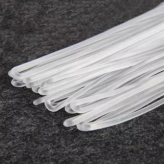 12 Ligas Transparentes En Silicona