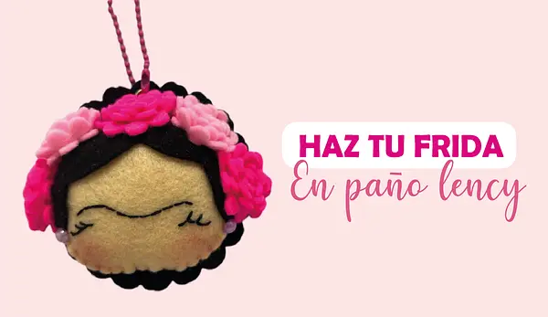 Taller Haz tu frida en paño lency (Video o Presencial)