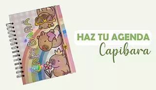 Taller Haz tu agenda capibara