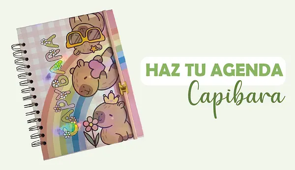 Taller Haz tu agenda capibara