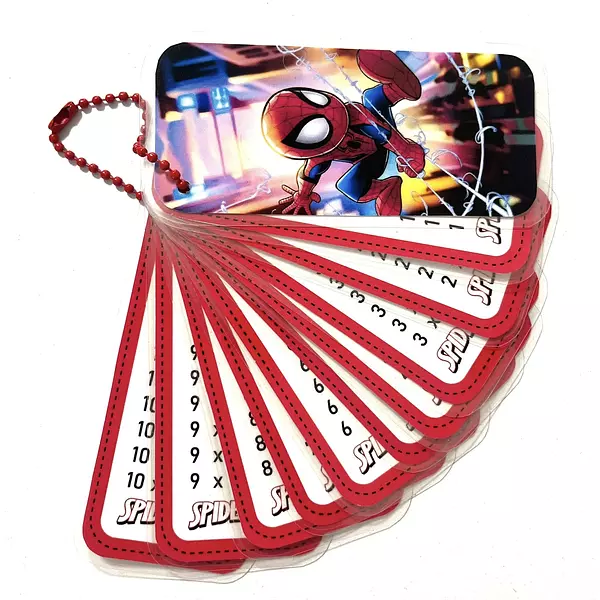 Archivo Tablas Multiplicar Spiderman