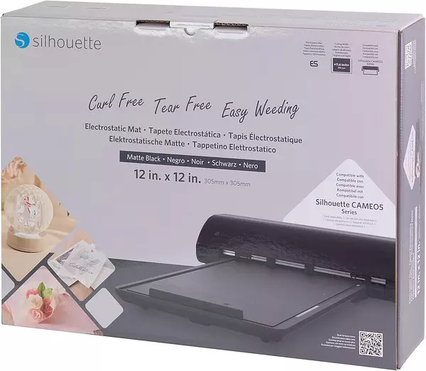 Tapete Electrostatico Negro Para Cameo 5.