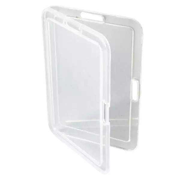 12 Porta Carnet Cajita Transparentes