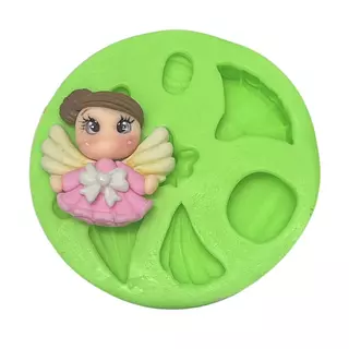 Molde Silicona Angelita