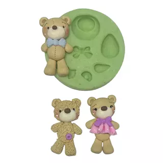 Molde Silicona Osos