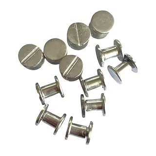 12 Tornillos Minis (1/4) Para Encuadernar