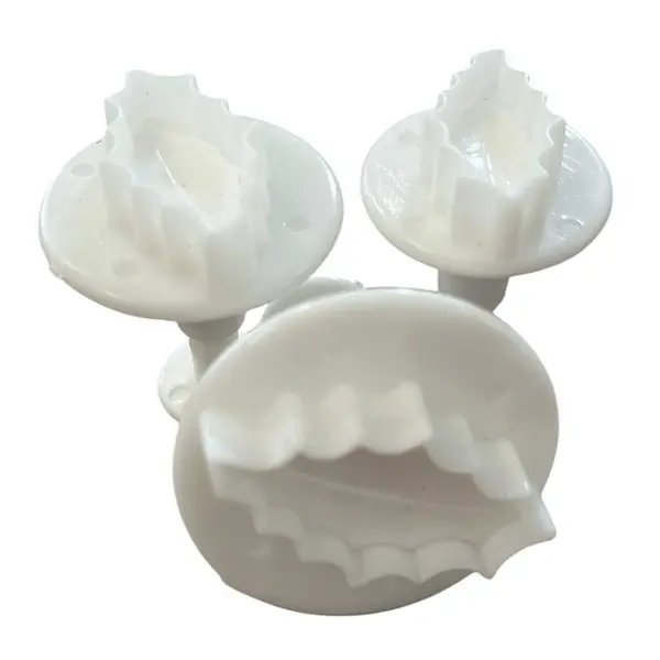 Molde Plastico Expulsor Hojas Navidad