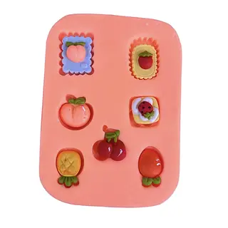 Molde Silicona Mini Frutas