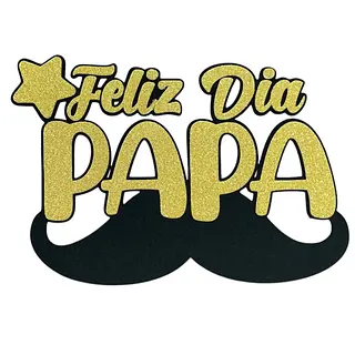 Archivo Topper Feliz Dia Papa Sencillo
