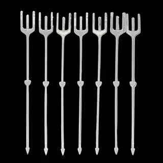 50 Porta Topper Plastico Transparente