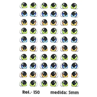 Ojitos Puntico Resinados