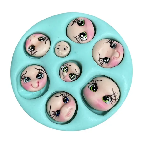 Molde Silicona 8 Caras