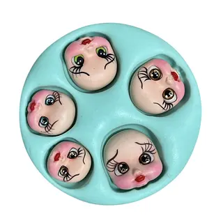 Molde Silicona 5 Caras