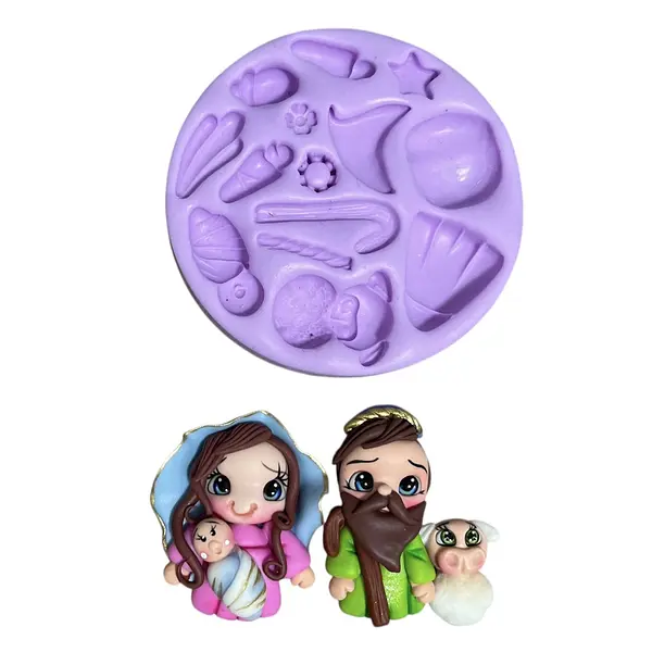 Molde Silicona Nacimiento