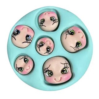 Molde Silicona 6 Caras