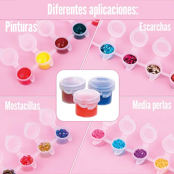 Mini Dosificadores De Pintura *12 Tiras