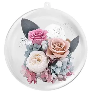 Esfera Transparente Mediana (10 Cm)