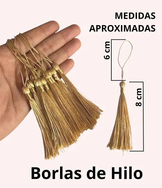Borlas de hilo