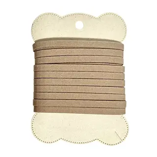 Elastico Cafe Claro * 10 Mts