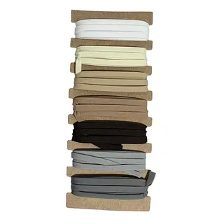 Kit#5 Elastico Colores Beige