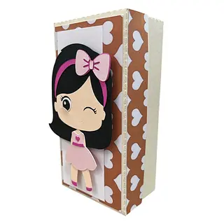 Archivo Caja Con Tapa Y Muñeca