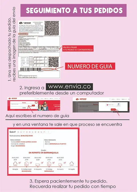 Rastreo de guia por envia