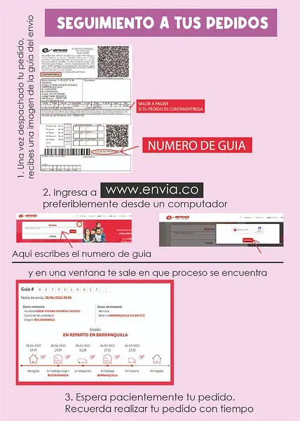 Rastreo de guia por envia