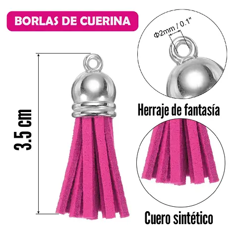 Borlas de cuero