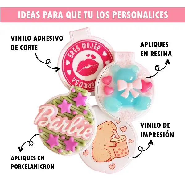 12 Espejos Para Personalizar