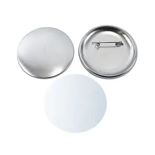 Herraje Metálico Para Botón 37 Mm