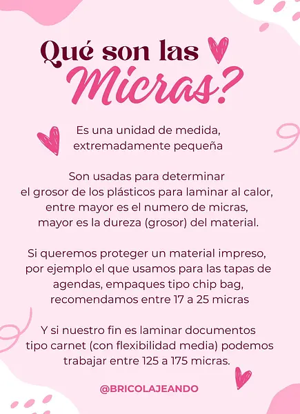 Que son las micras?