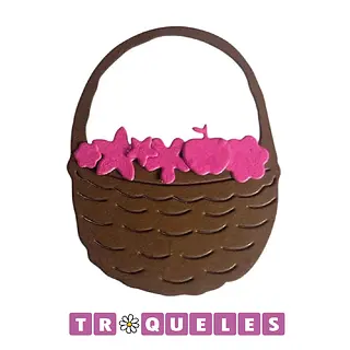 4254 Troquel Canasta