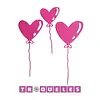 4243 Troquel Globos Corazon
