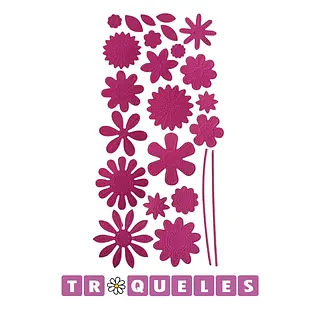 4244 Troquel Flores Varias