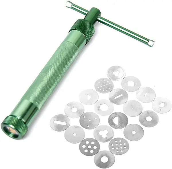 Duya Metalica Verde * 21 Pz